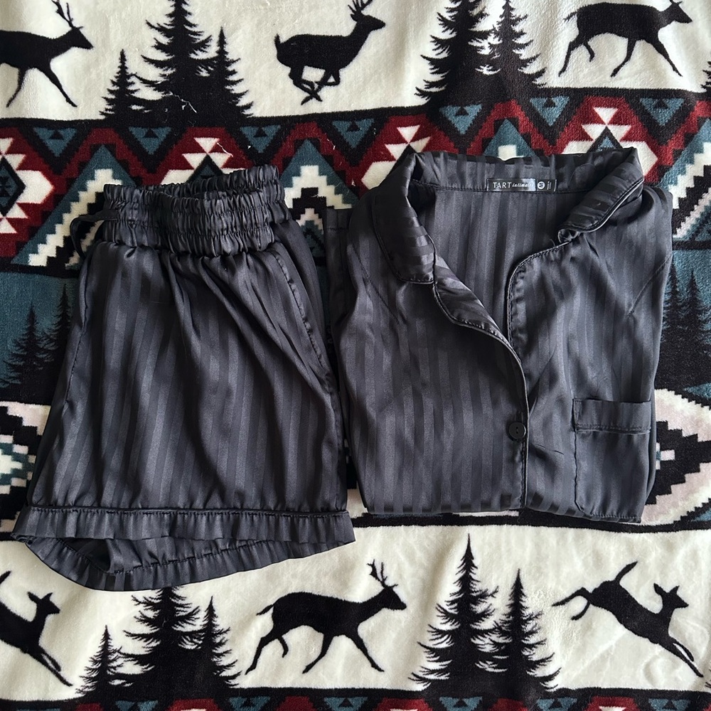 Black Pajama Set